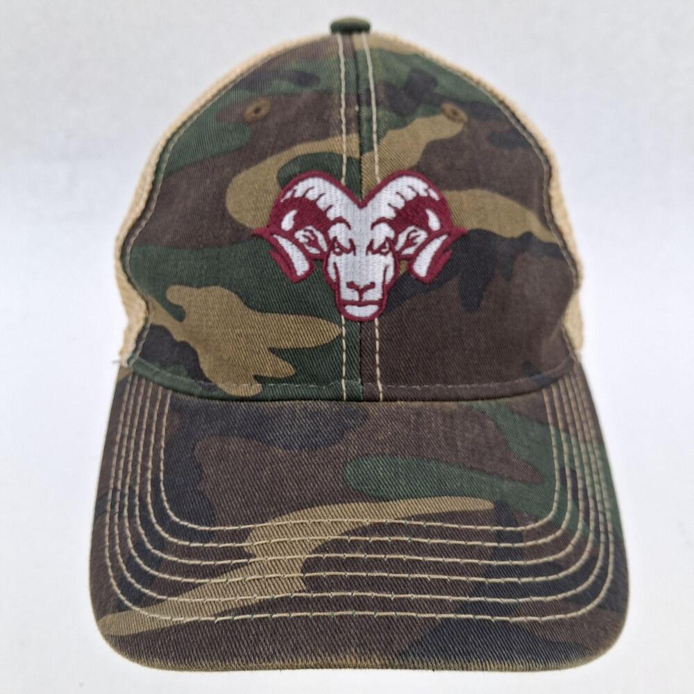Legacy Hat Cap Snap Back One Size Green Camo Ram Trucker Mesh Mens Hunting